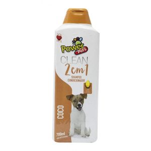 Shampoo/Condic Filhote Power Pets 700ml Coco