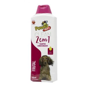 Shampoo/Condic Filhote Power Pets 700ml  Frutal