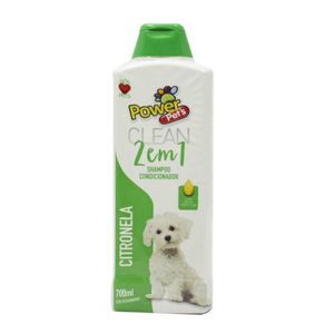 Shampoo/Condic Filhote Power Pets 700ml Citronela