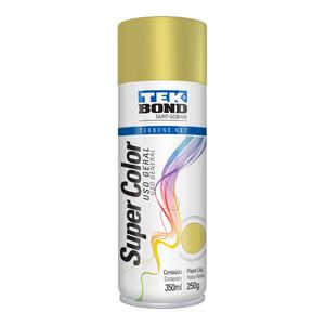 Tinta Spray Uso Geral TekBond 350ml Dourado