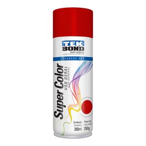 Tinta Spray Uso Geral TekBond 350ml Vermelho