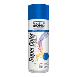 Tinta Spray Metálica TekBond 350ml Azul