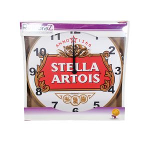 Relógio Wood Stella Artois 29cm
