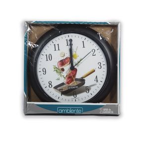 Relógio de Parede Quartz Sulclock Preto 119027E